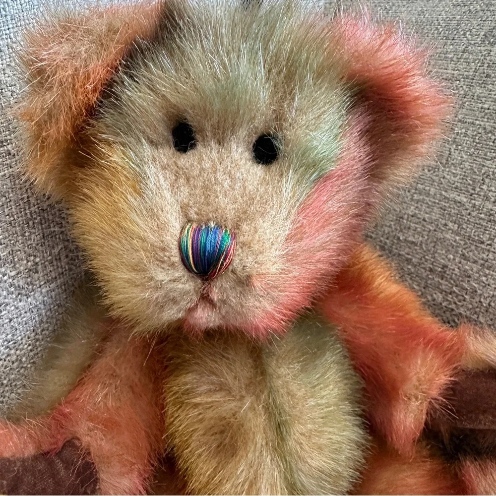 VO Toys Velvet Plush Footed Dog Toy with Squeaker